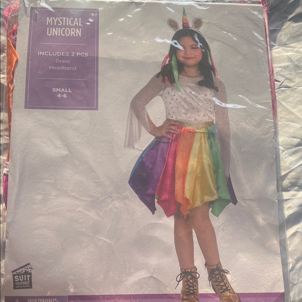 Mystical Unicorn Kids Costume - Rainbow